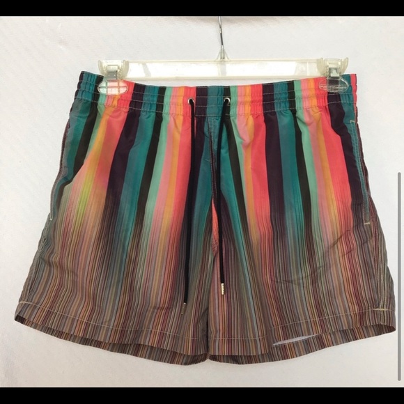 Paul Smith Artist Clash Signature Stripe trunks - Picture 3 of 5